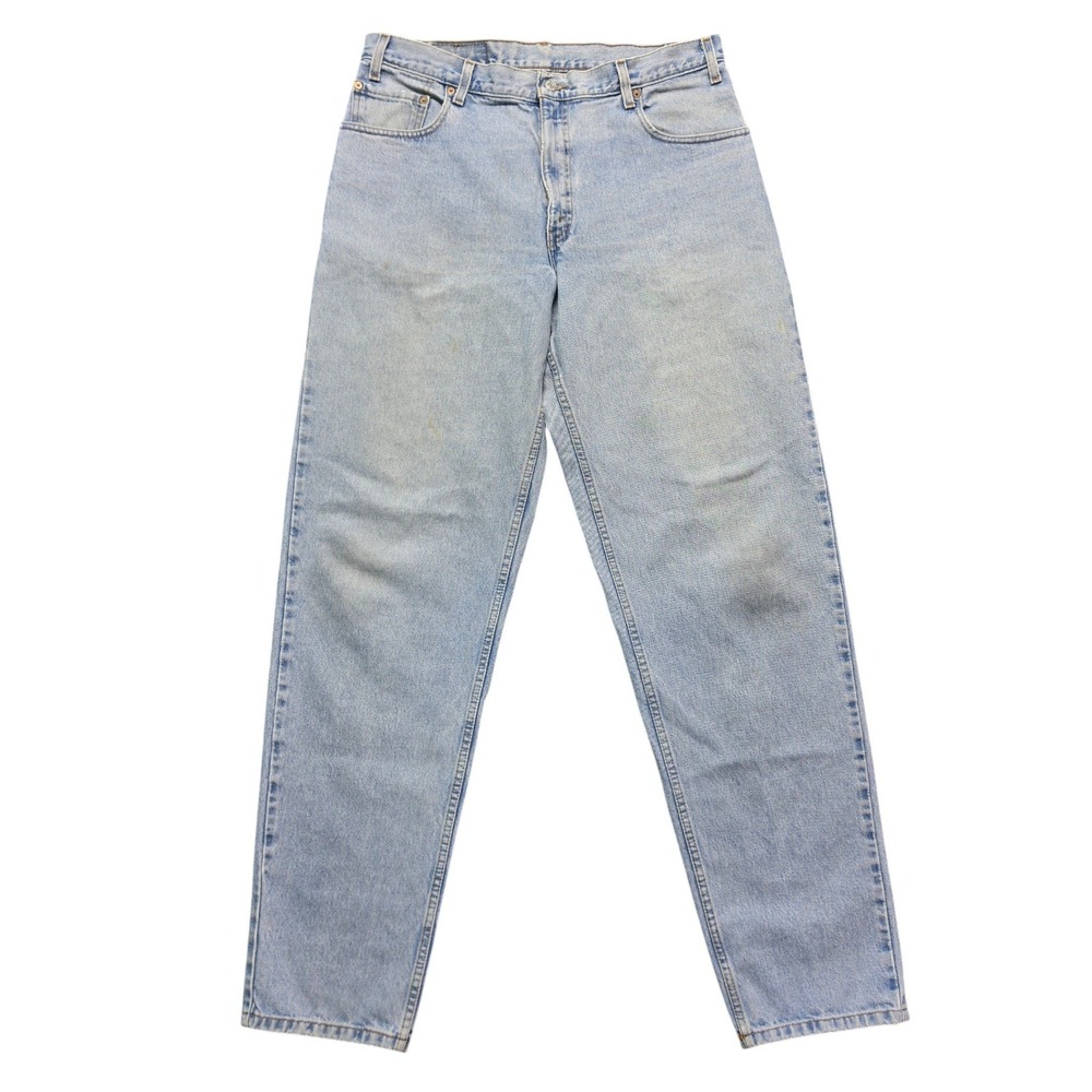 90s Skateboarding Loose Fit Tapered Leg Jeans Mens 36x36 Light Wash Levis 560